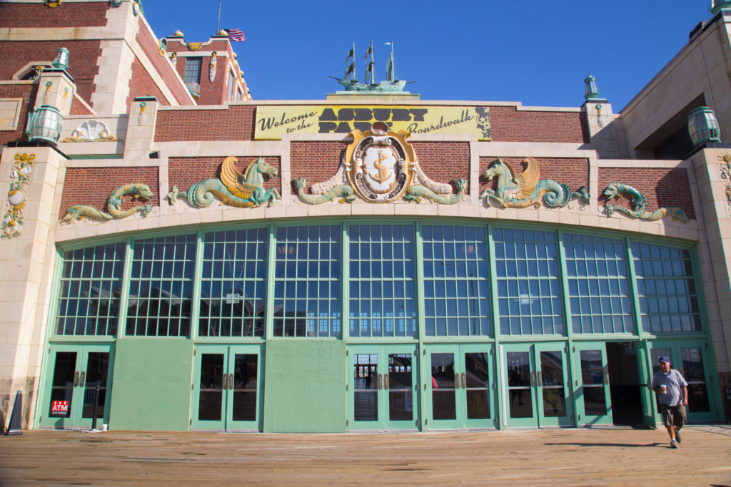 Asbury Park boardwalk welcome