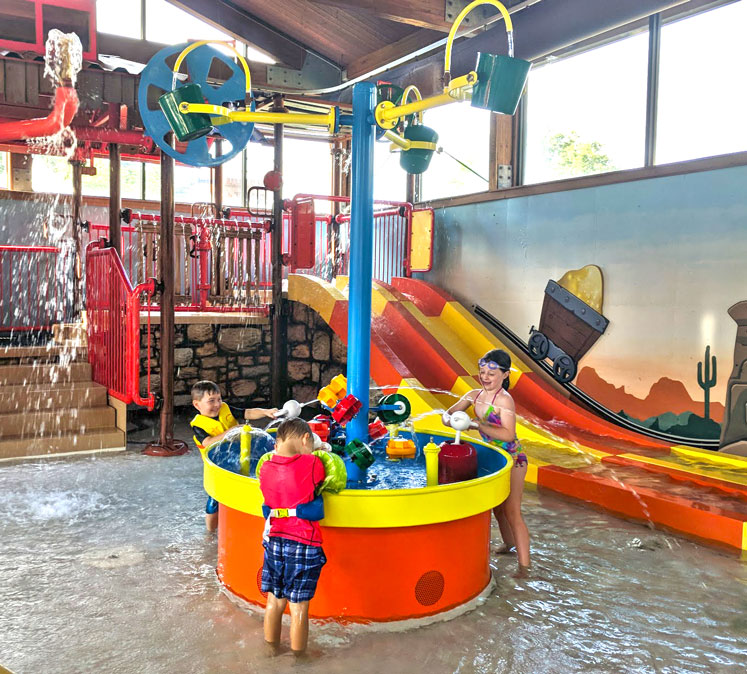 Rocking Horse Ranch water table nj mom