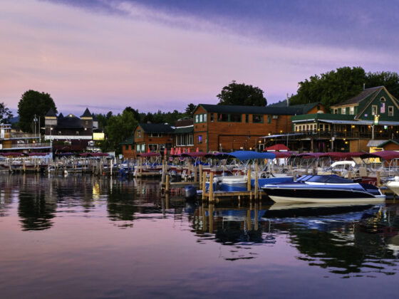 Lake George Harbor ny mom
