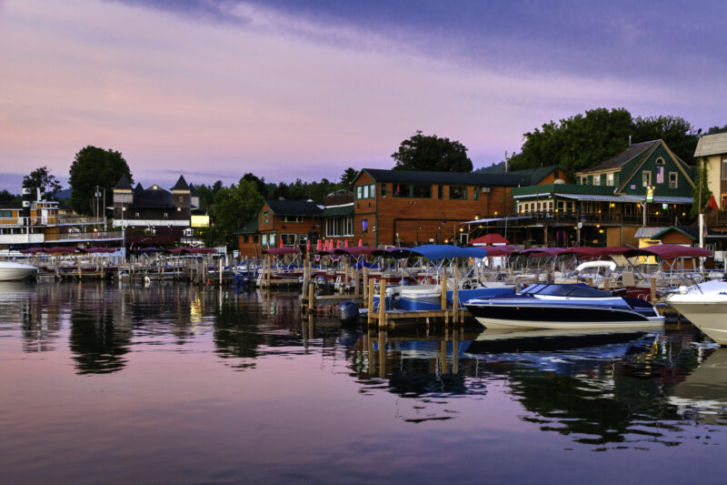 Lake George Harbor ny mom