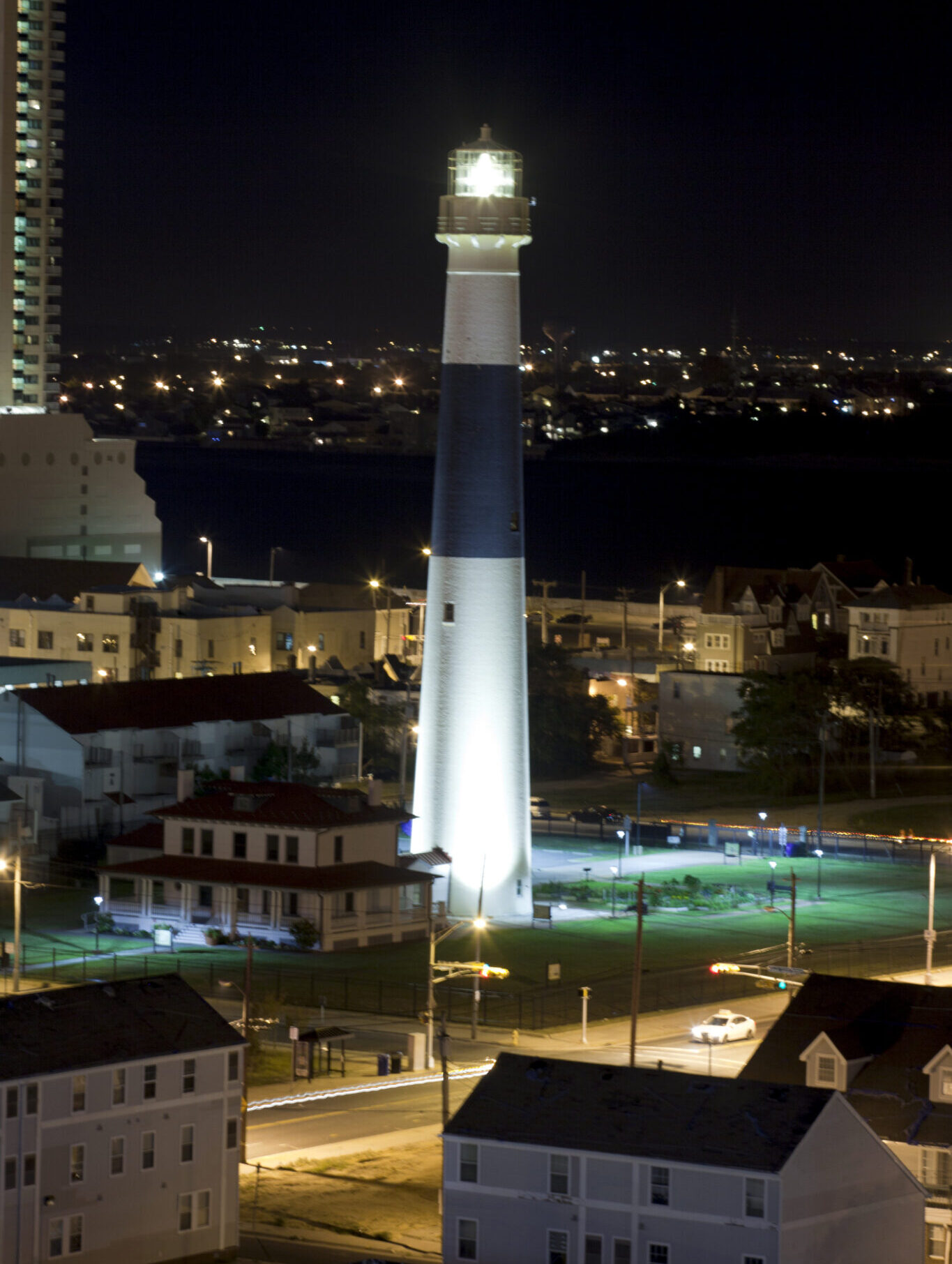 Absecon Lighthouse night nj mom