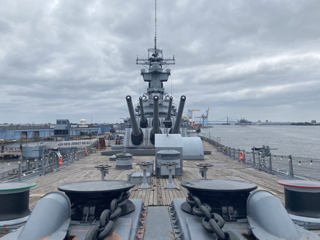 Battleship of New Jersey front nj mom