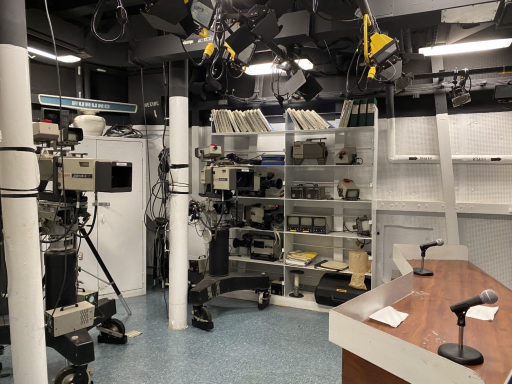 Battleship TV Studio nj mom