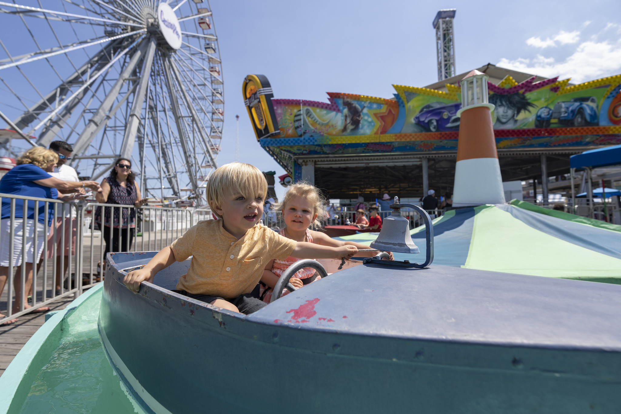 Casino Pier boat nj mom