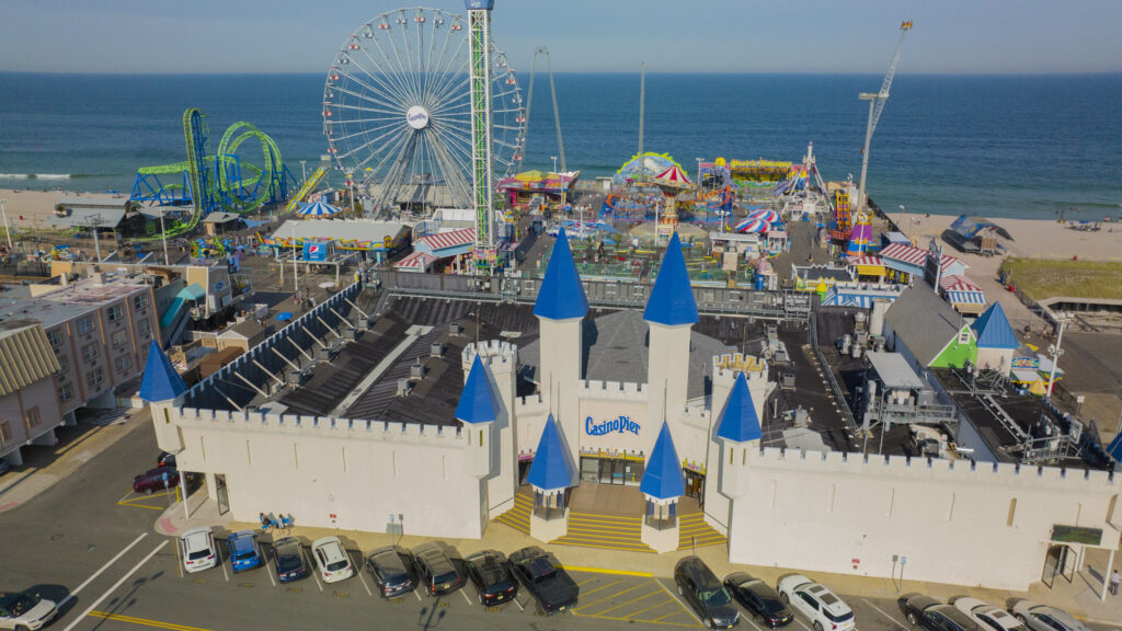 Casino Pier overall nj mom