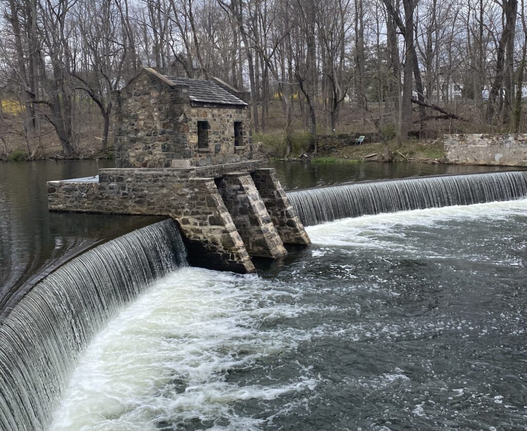 Historic Speedwell waterfall nj mom