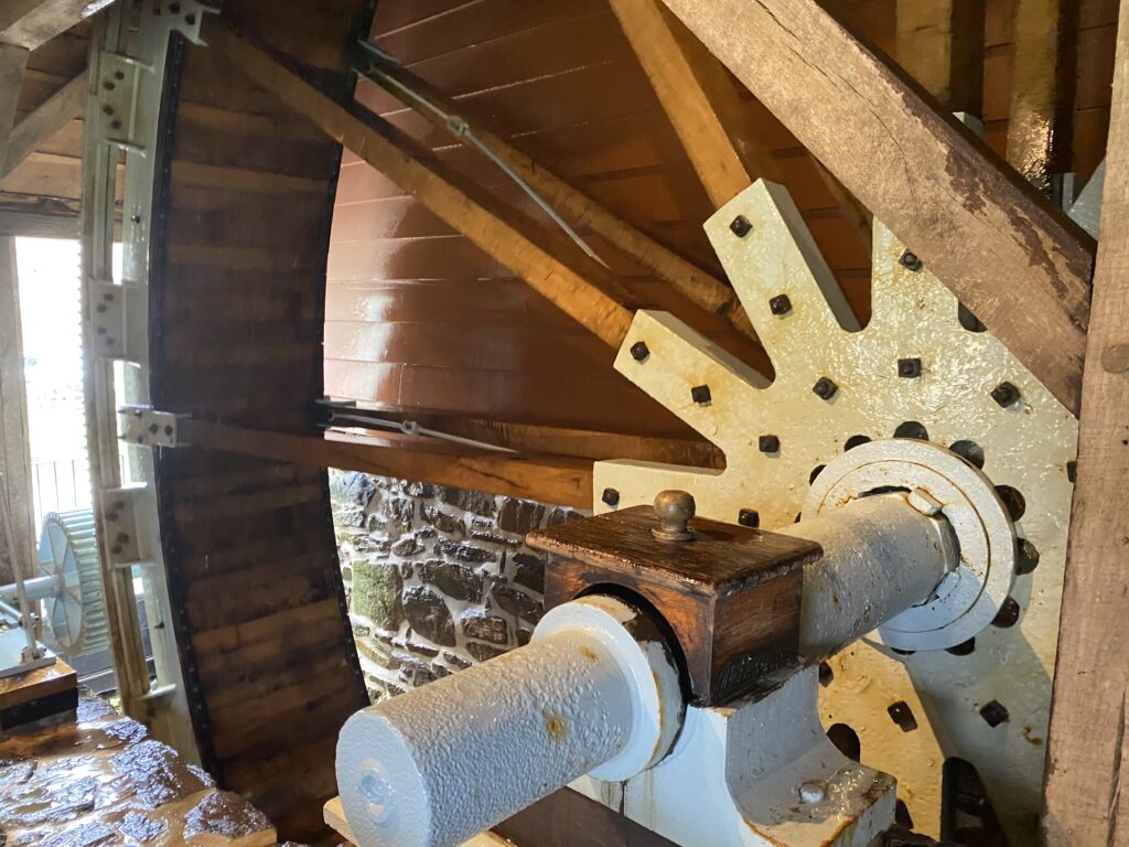 Historic Speedwell wheel nj mom