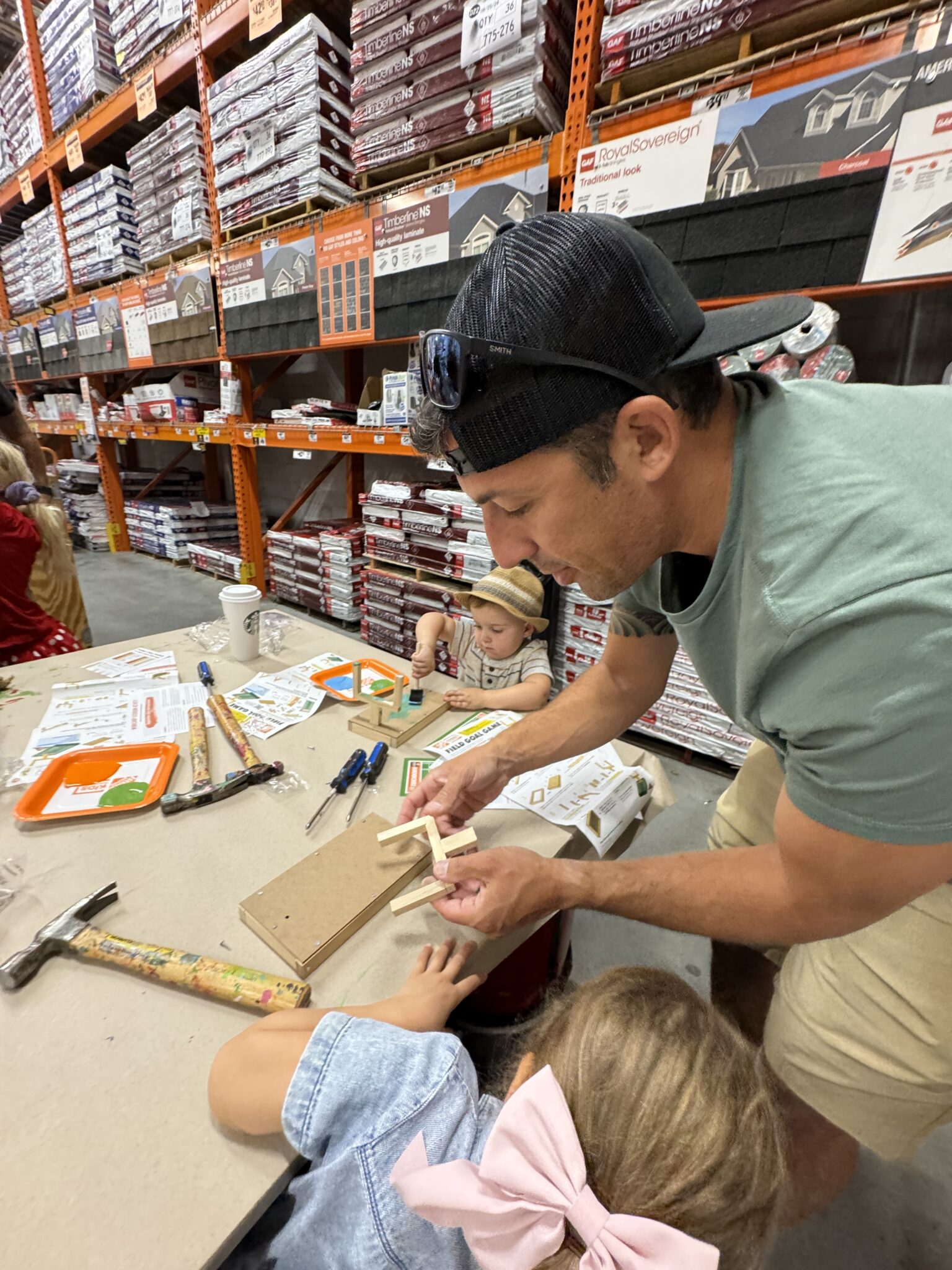 Home Depot hammer nj mom