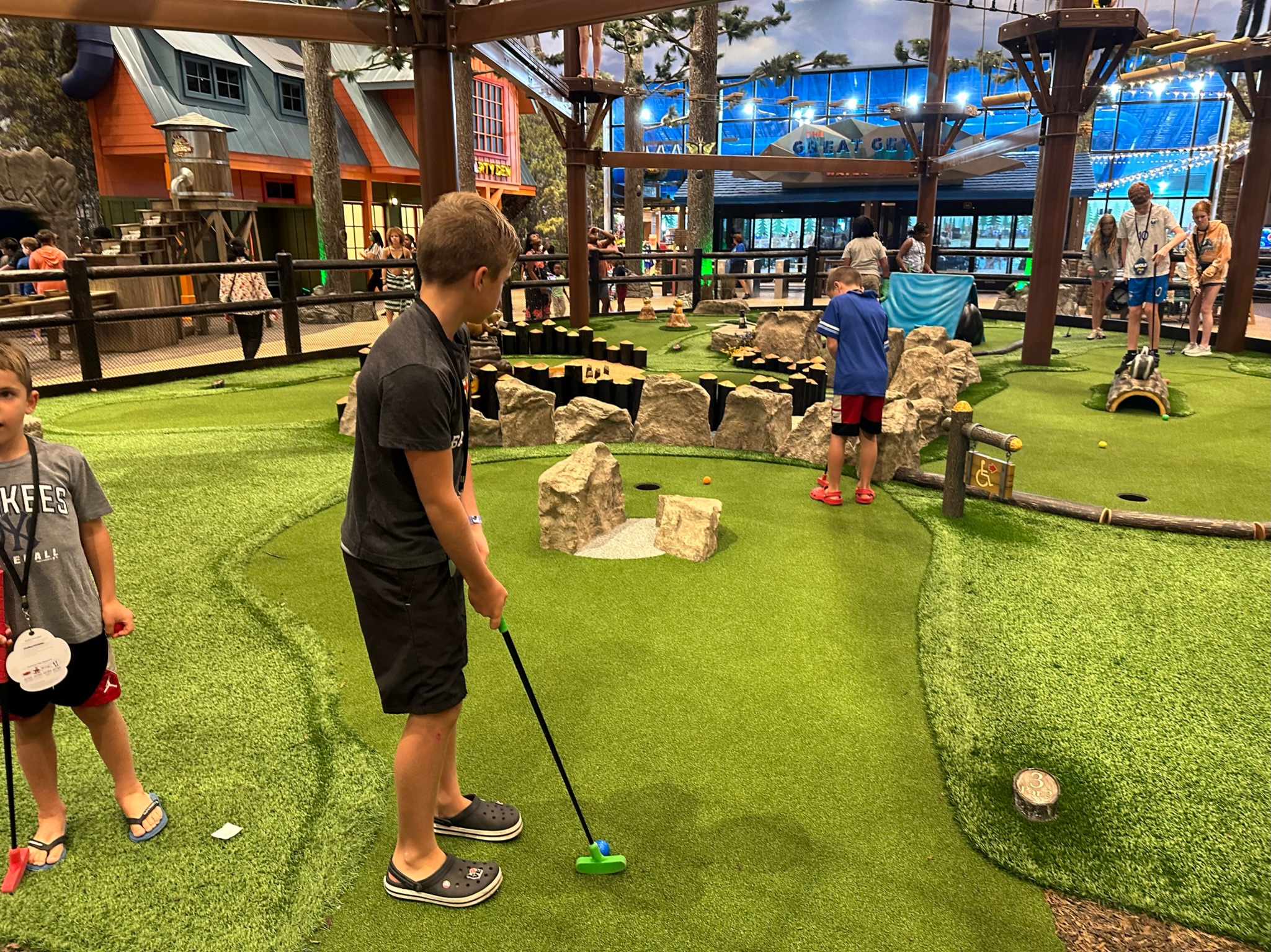 Great Wolf Lodge Golf nj mom