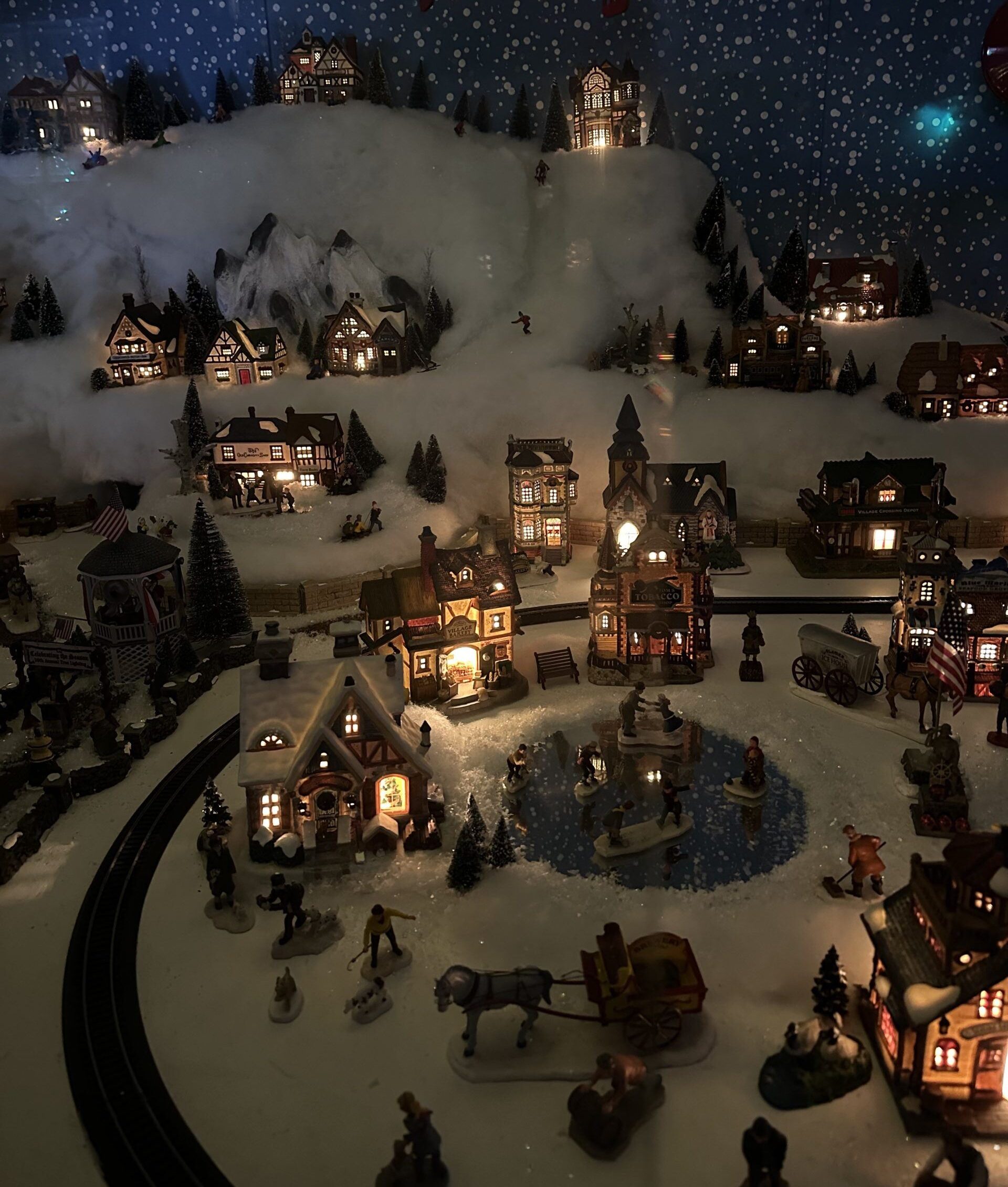 Anne Ellen Christmas Tree Farm Village