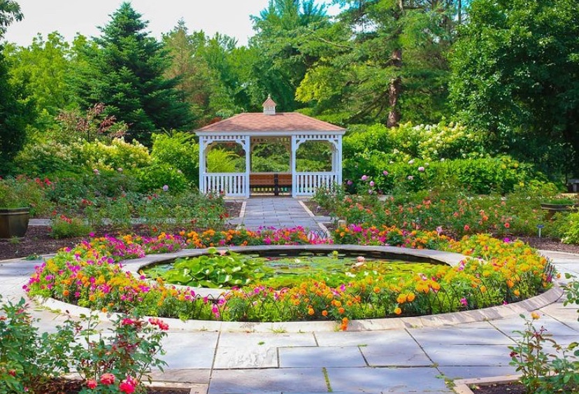 gazebo and flowers nj mom nj