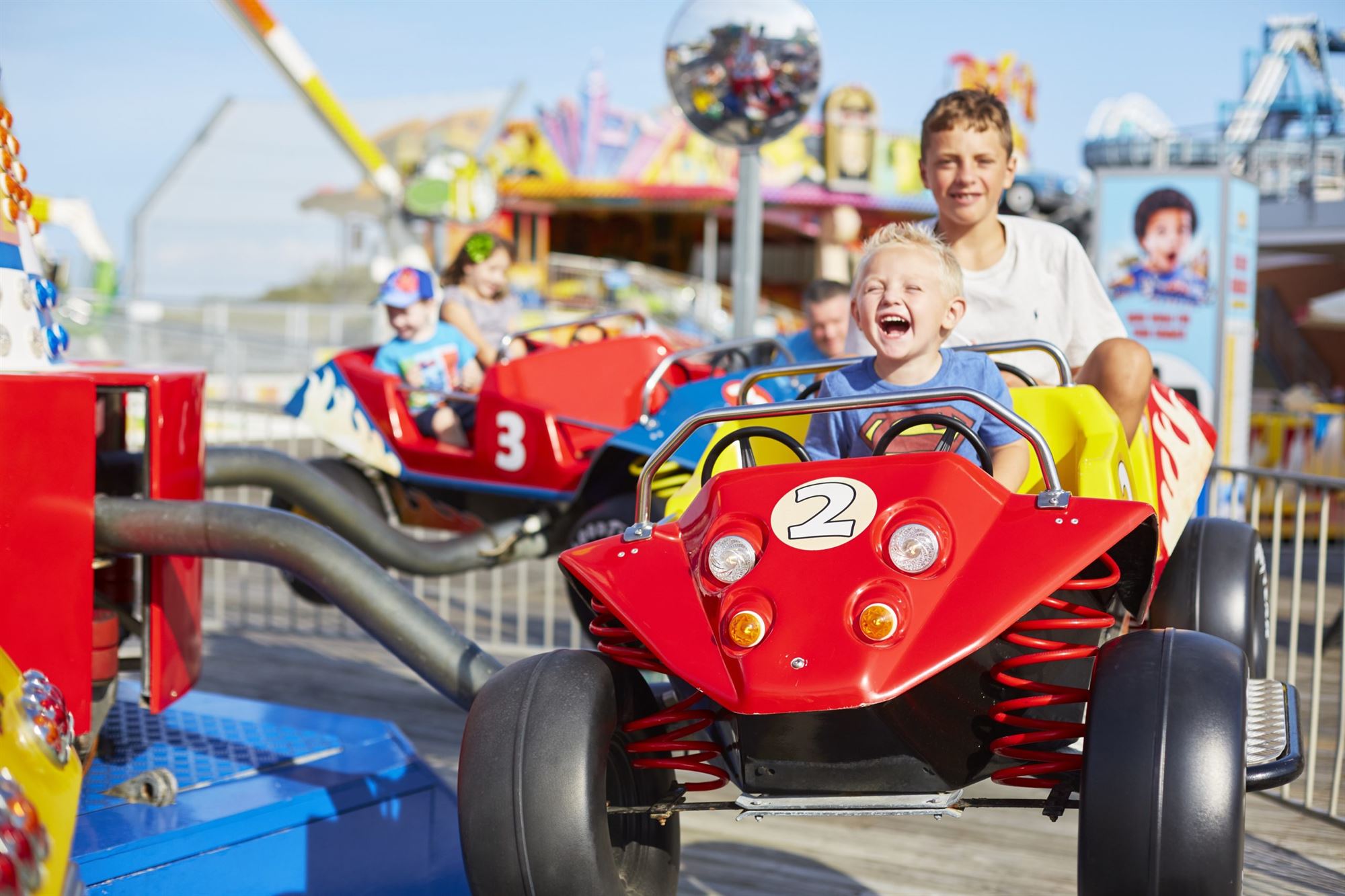 Wildwood Boardwalk in New Jersey, Morey's Piers nj mom