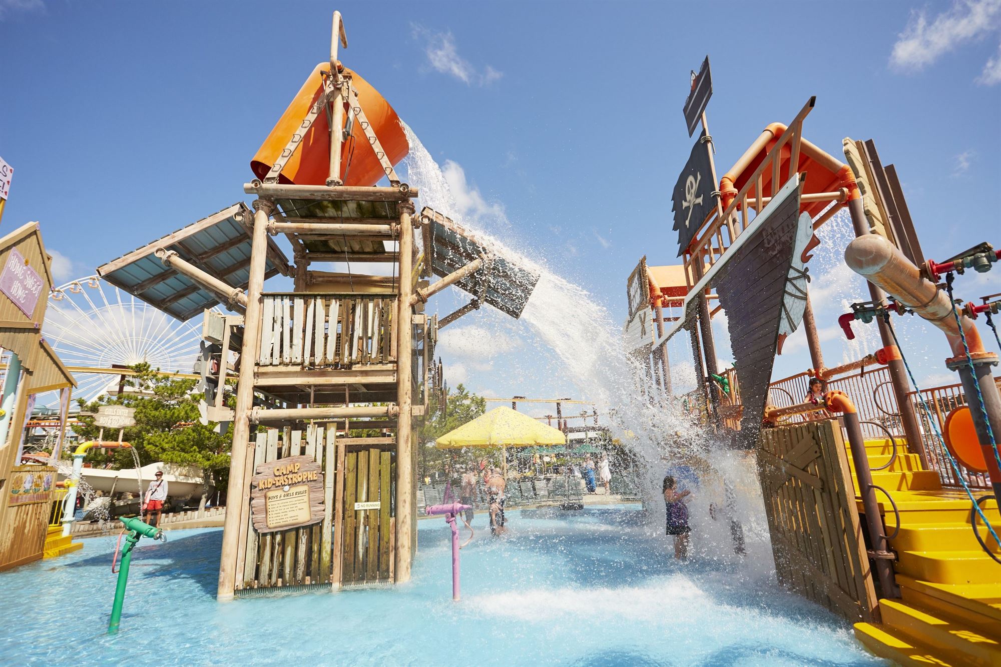 Morey's Piers in Wildwood Boardwalk in New Jersey nj mom