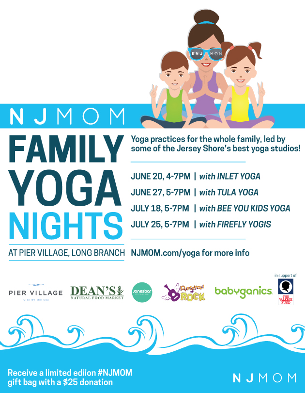 njmom family yoga at pier