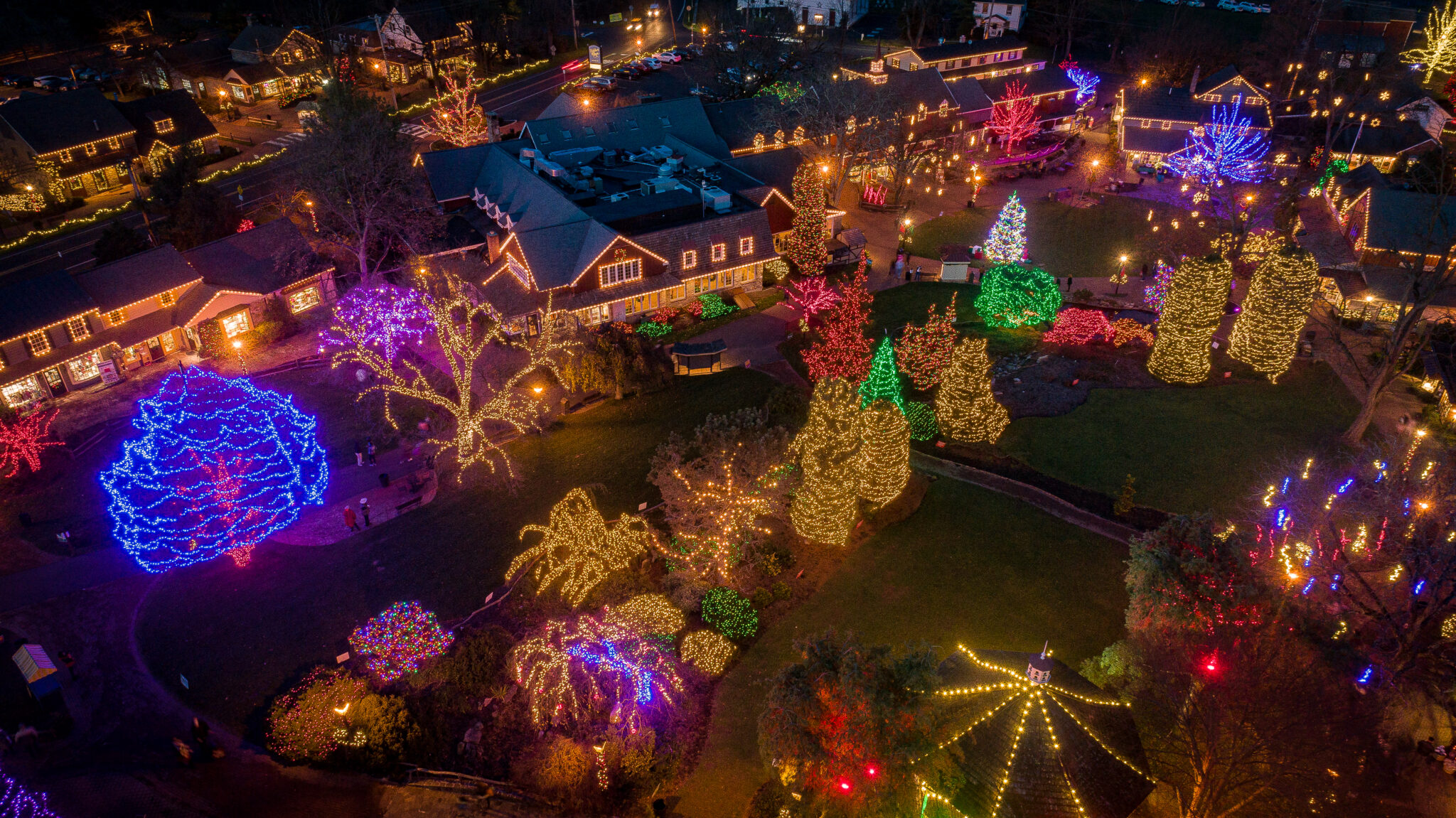 Peddlers Village drone nj mom