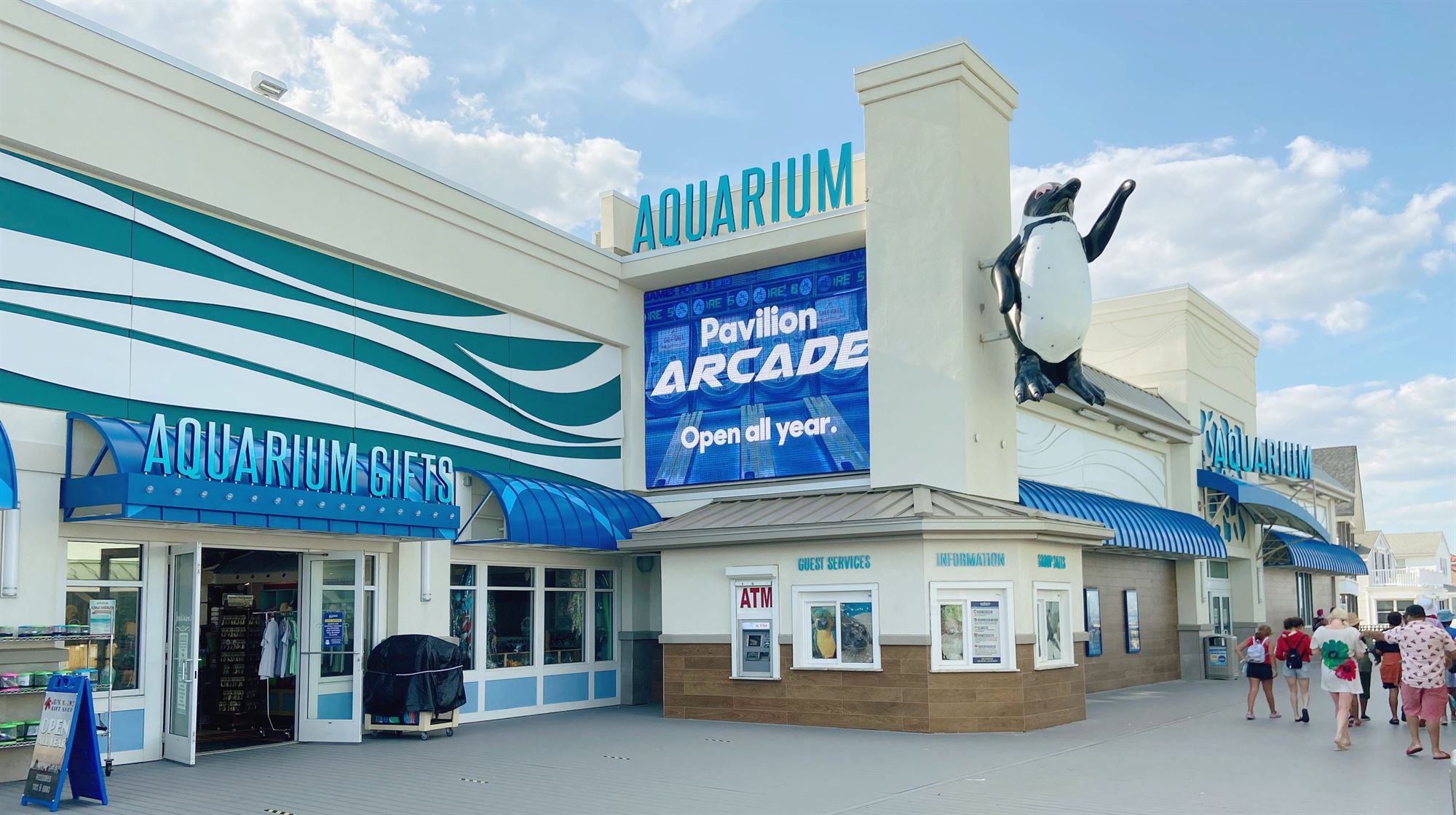 Jenkinsons's Aquarium at the boardwalk nj mom