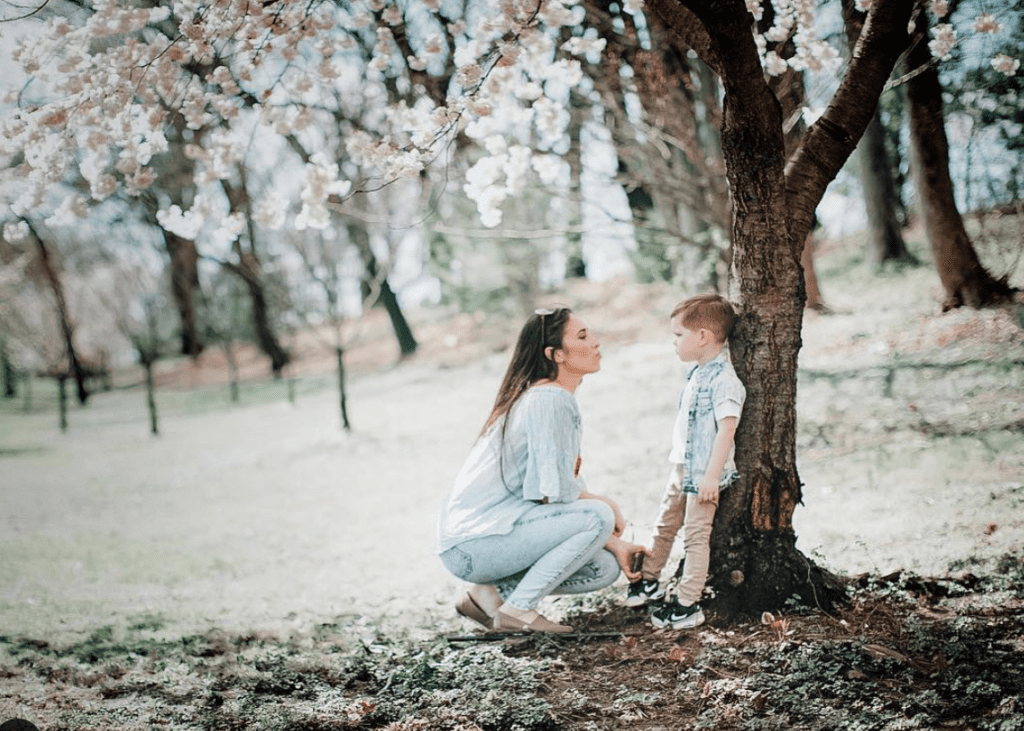 spring photo shoot in nj nj mom