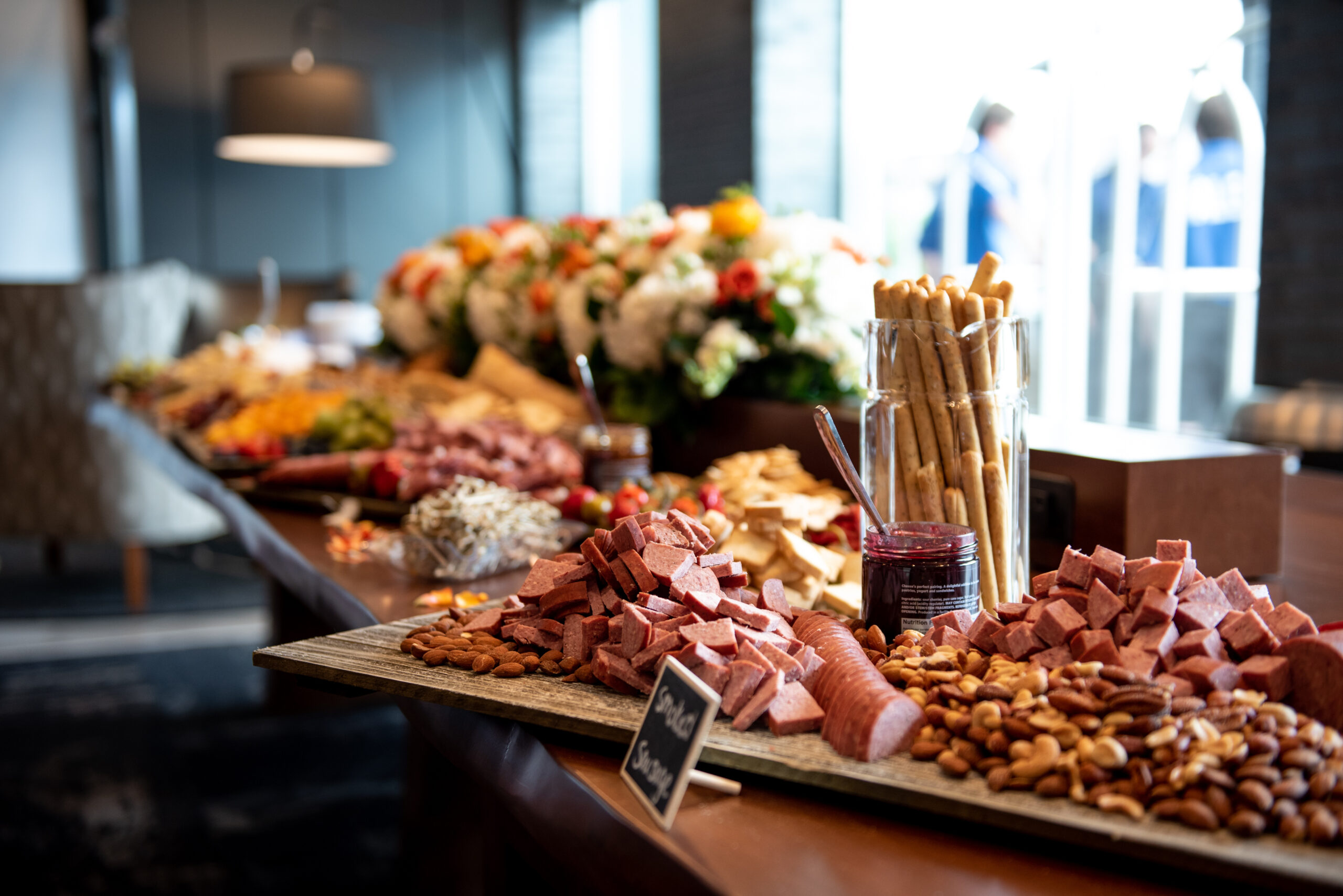 charcuterie board table nj mom