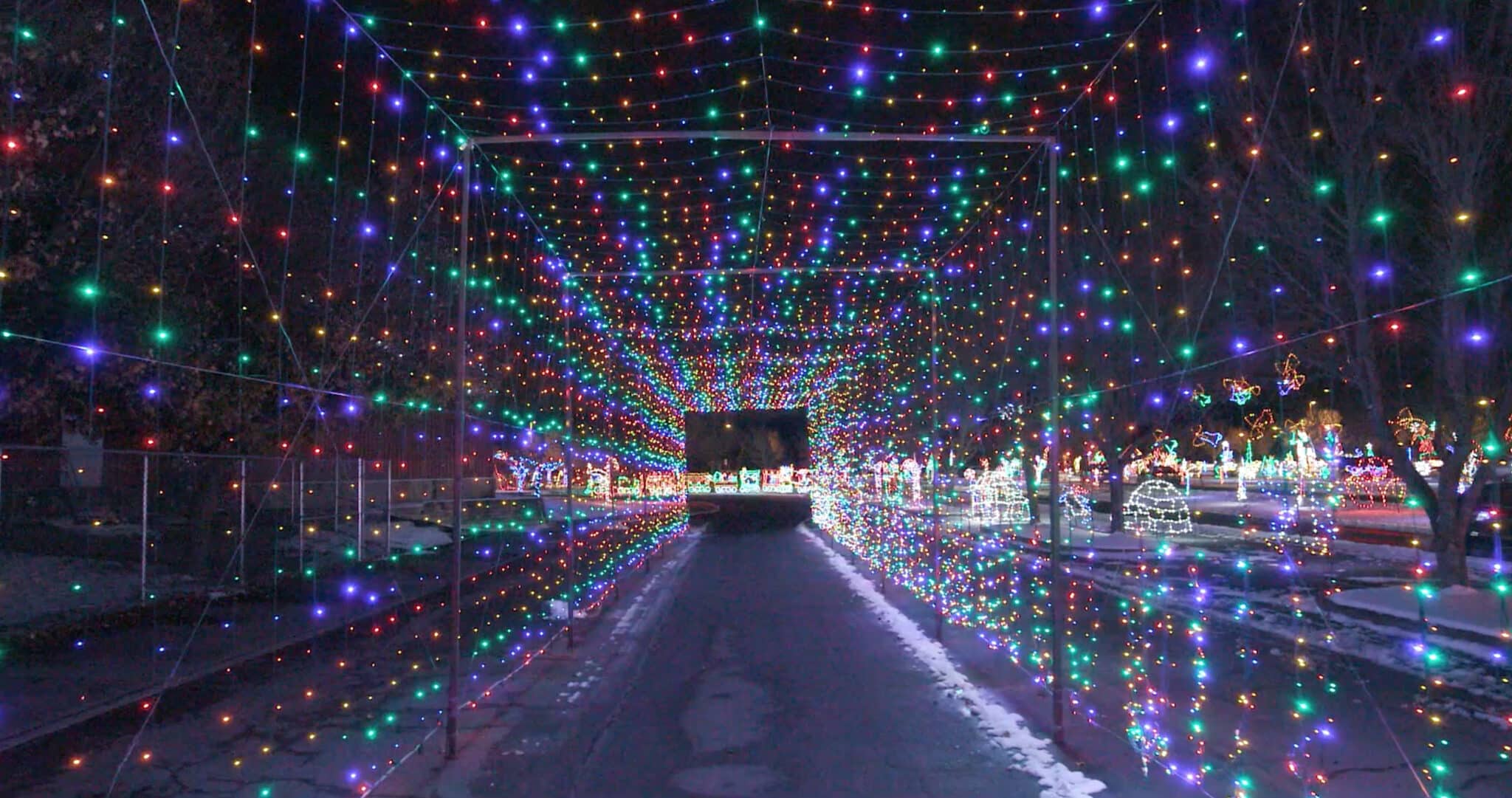 Skylands Stadium Light Show