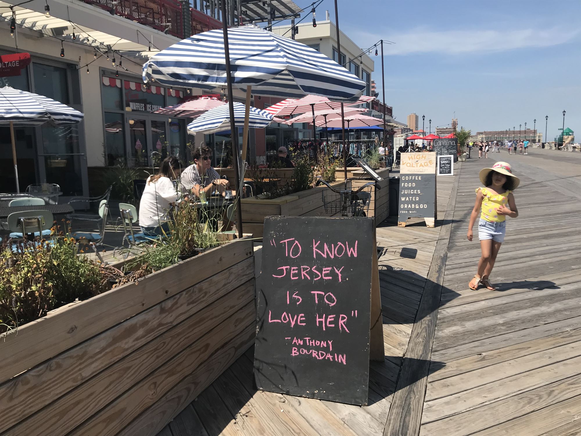 beaches with boardwalks in New Jersey nj mom