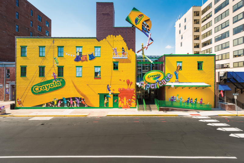 crayola experience outside nj mom