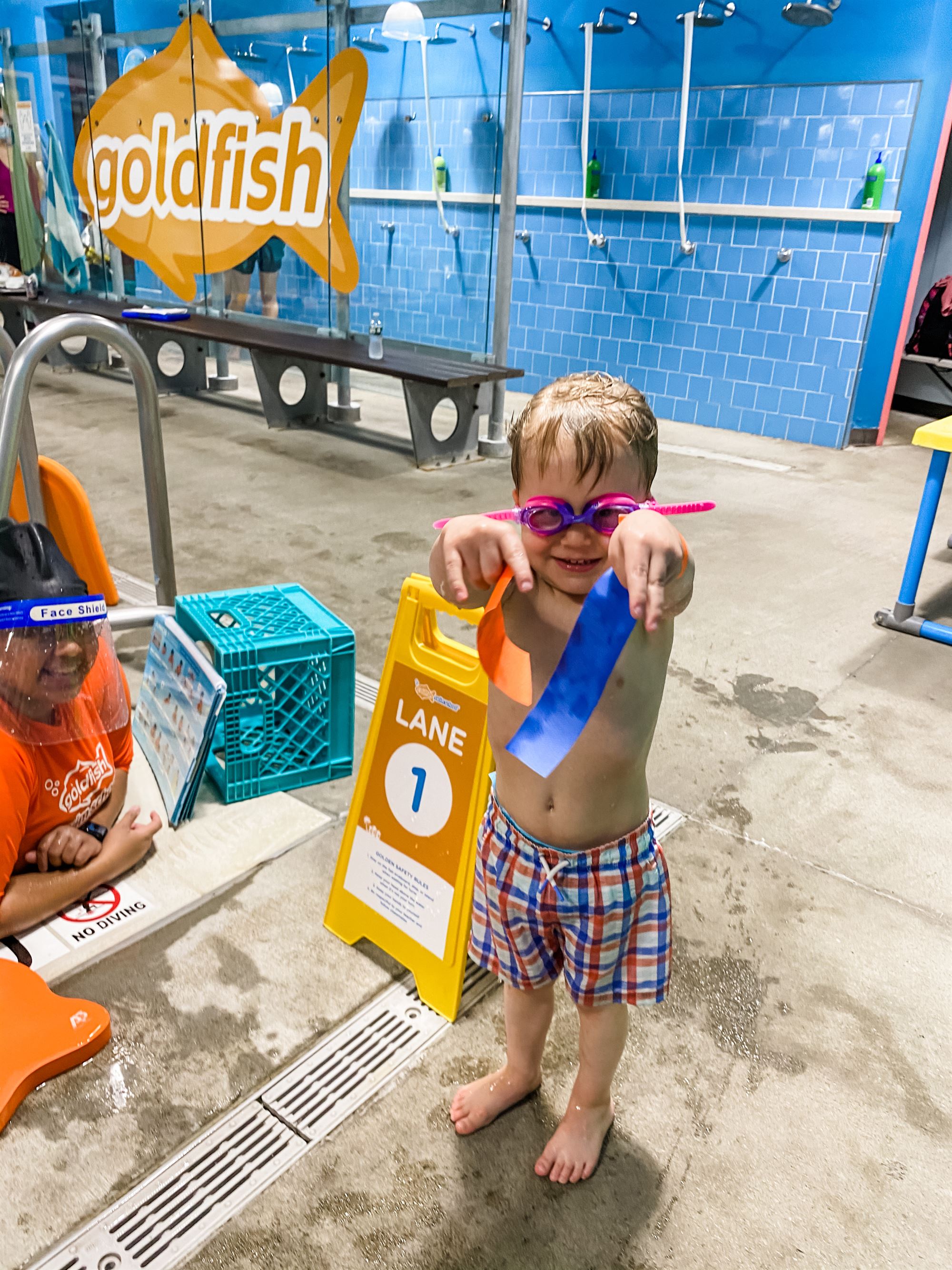 goldfish swim school