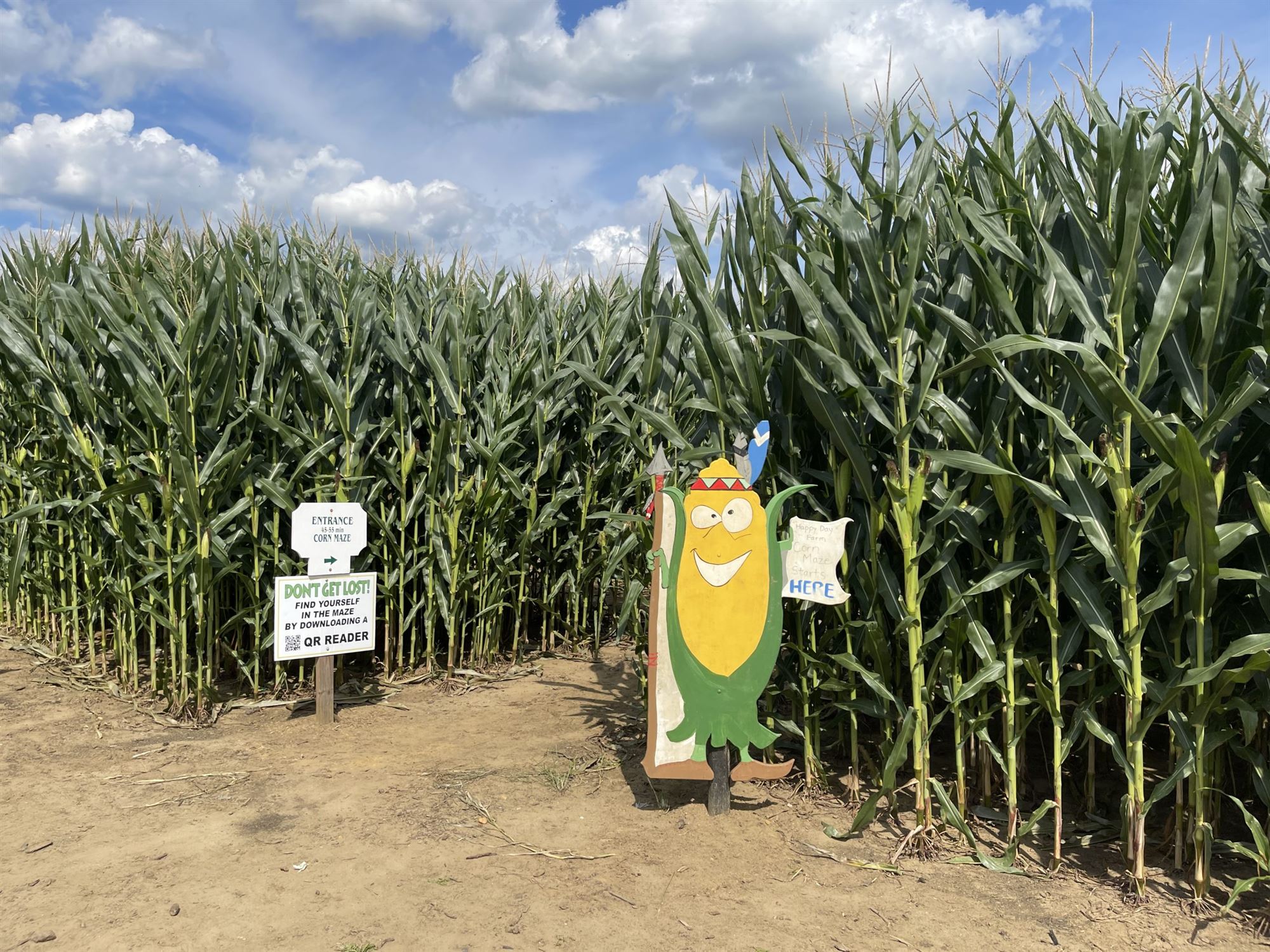 happy day farm corn maze New Jersey nj mom