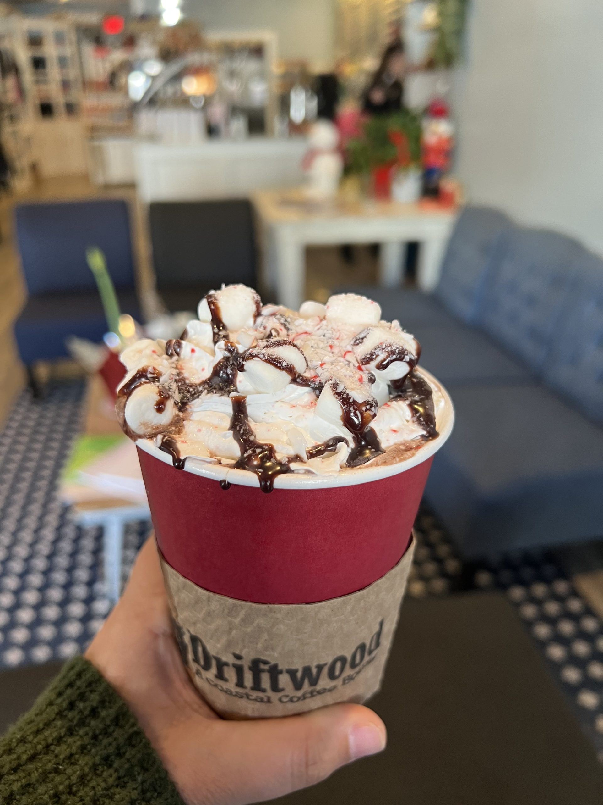 Driftwood hot chocolate nj mom