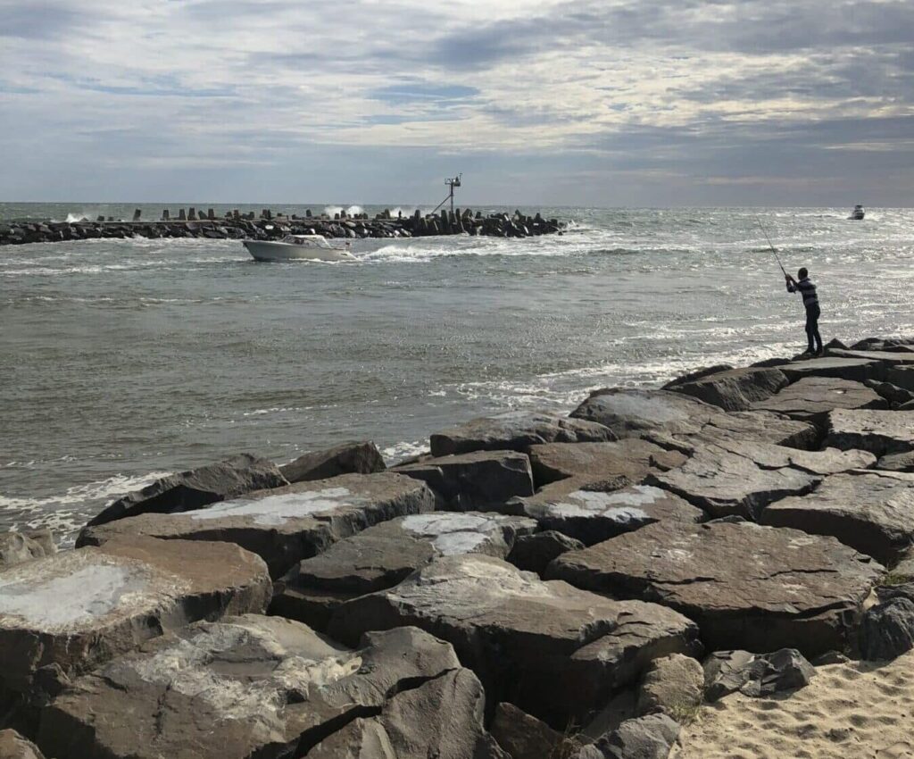 Point Pleasant Beach inlet nj mom