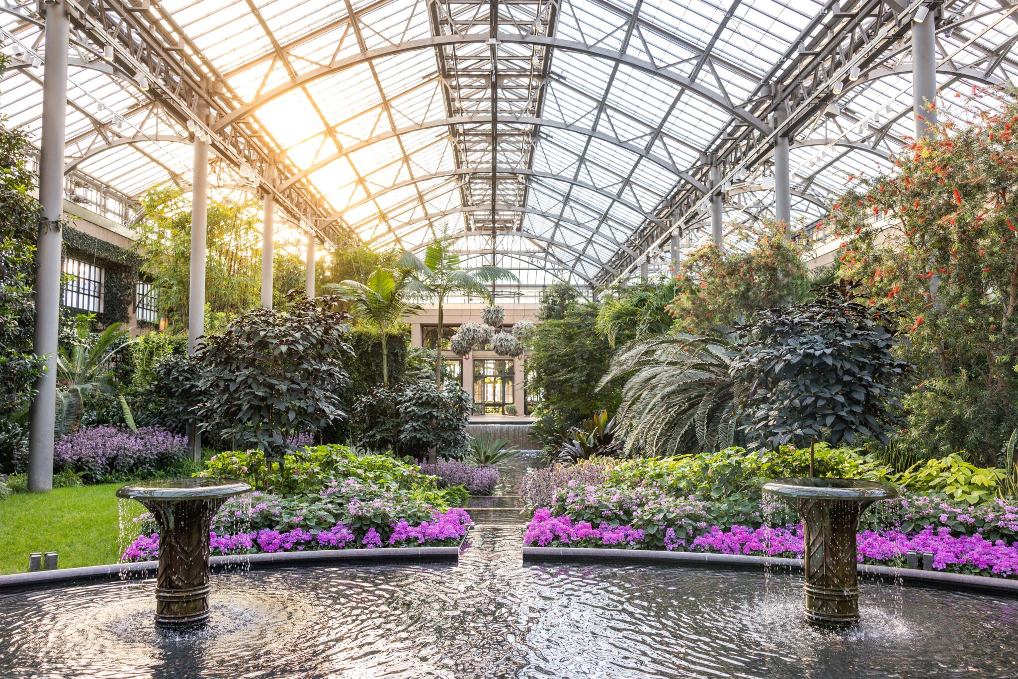 Longwood Gardens conservatory Pennsylvania nj mom