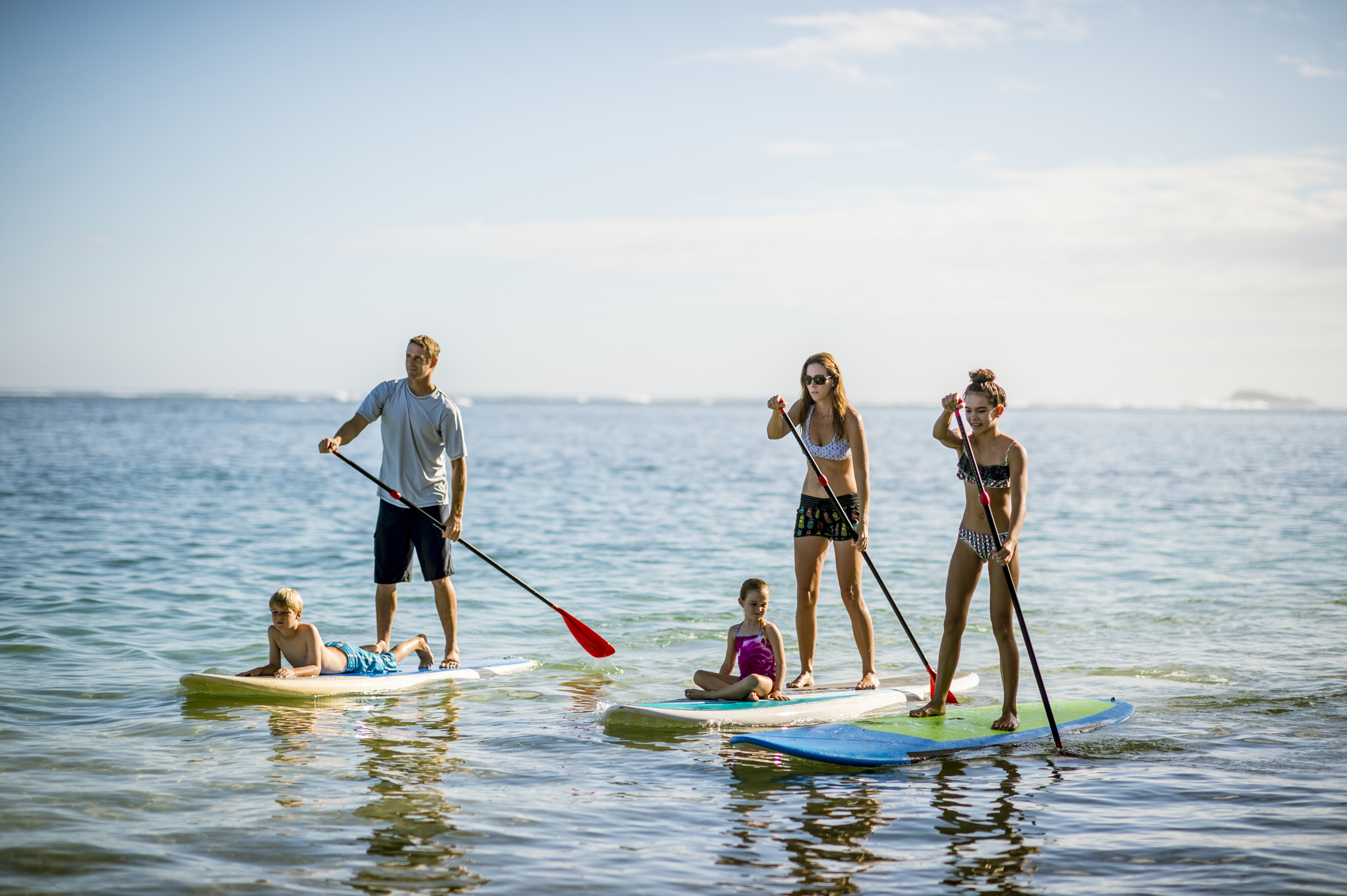 paddleboarding in NJ family nj mom