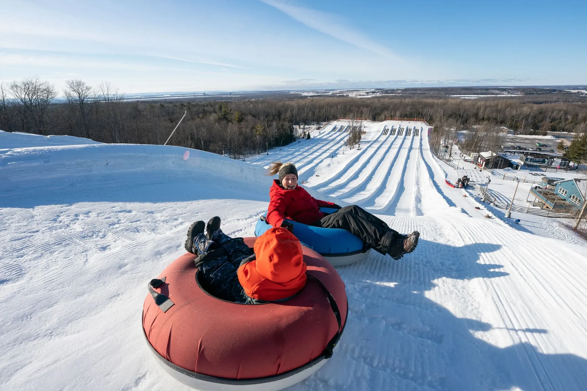 snow tubing nj mom